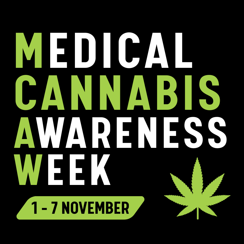 Medical Cannabis Awareness Week 2025 logo MCAW MCAW2025